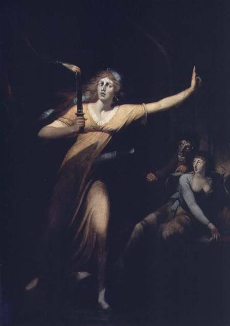 Lady Macbeth Sleepwalking à Johann Heinrich Füssli