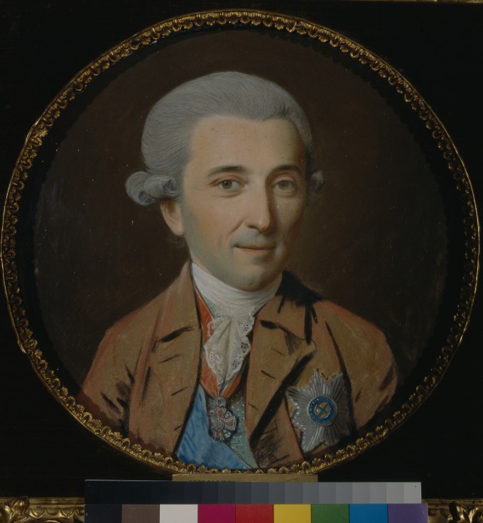 Portrait of Prince Nikolay Ivanovich Saltykov (1736-1816) à Johann Heinrich Schmidt