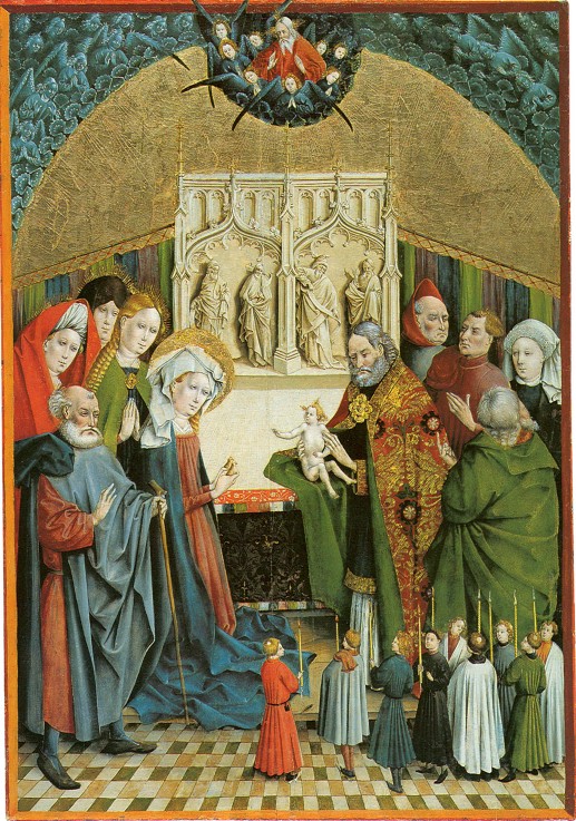 The Presentation of Jesus at the Temple à Johann Koerbecke
