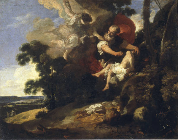 J.Liss / Abraham sacrifie Isaac à Johann Liss