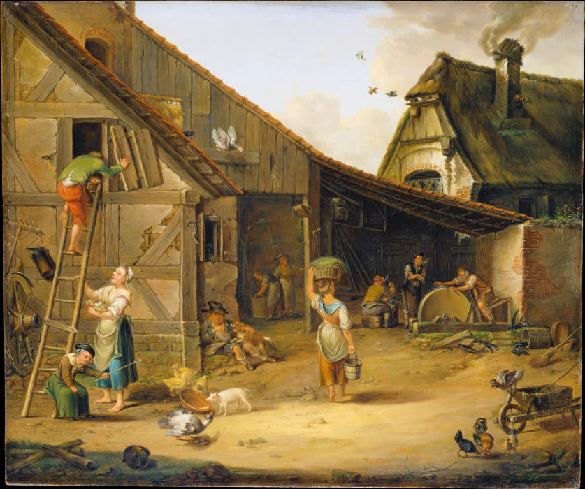 A Farm à Johann Ludwig Ernst Morgenstern