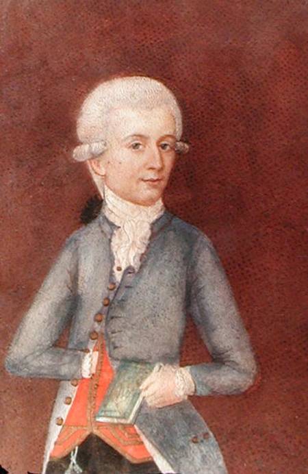 Wolfgang Amadeus Mozart à Johann Nepomuk della Croce