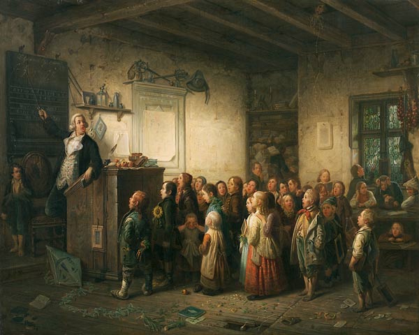 Jobs als Schulmeister à Johann Peter Hasenclever