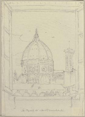 Die Kuppel des Brunelleschi und der Glockenturm des Giotto in Florenz
