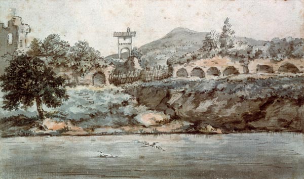 Tiber unterhalb Roms à Johann Wolfgang von Goethe