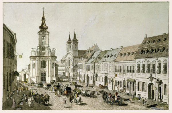 Vienna, St. Nikolai Church à Johann Ziegler