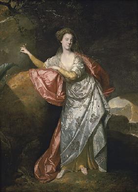 Ann Cargill (nee Brown) as Miranda in The Tempest by Shakespeare. London, Covent Garden Theatre