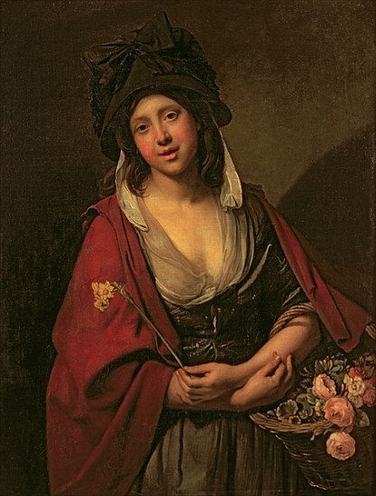 The Flower Girl à Johann Zoffany