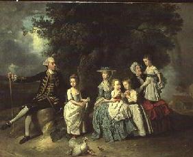 Group Portrait of the Colmore Family