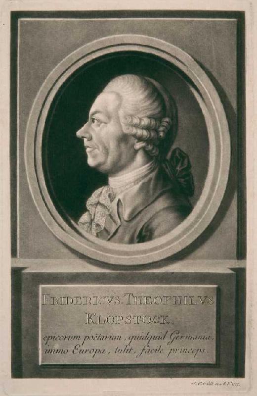 Friedrich Theophilus Klopstock à Johann Elias Haid
