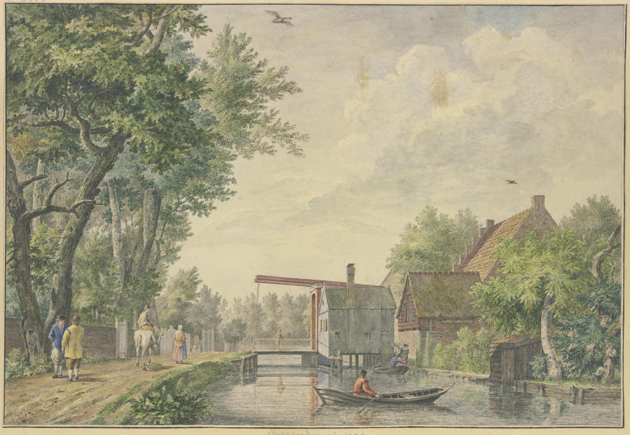 View of Baambrugh à Johannes de Bosch