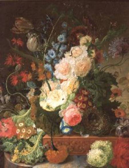 Still Life of Flowers à Johannes Hendrick Fredriks