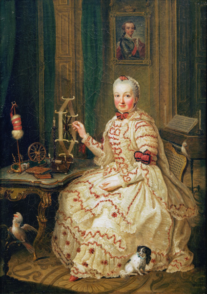 Maria Elisabeth Auguste von der Pfalz à Johann Georg Ziesenis