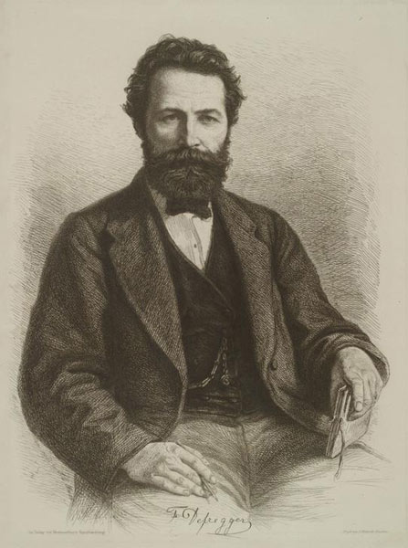Franz von Defregger, österr. Maler Ederhof (Tirol)  à Johann Leonhard Raab