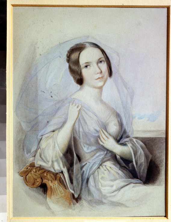 Portrait of the singer Henriette Gertrude Sontag (1806-1854) à Johann Nepomuk Ender