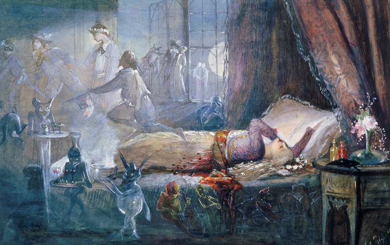 "The Stuff that Dreams are Made of" à John Anster Fitzgerald