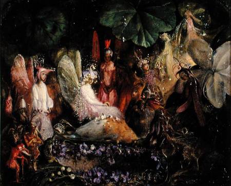 The Fairie's Banquet à John Anster Fitzgerald