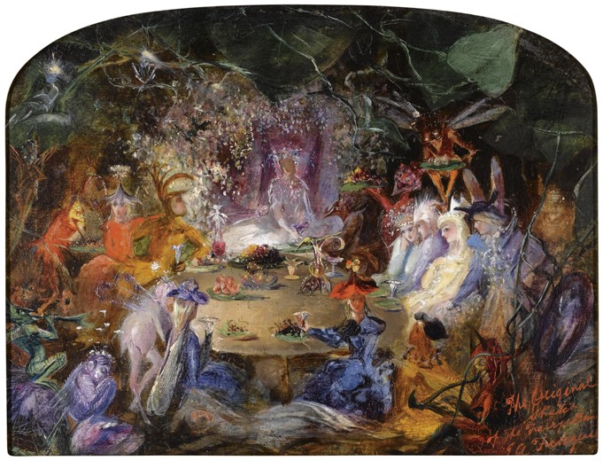 The Fairy's Banquet à John Anster Fitzgerald
