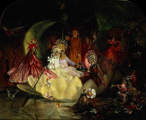 The Marriage of Oberon and Titania à John Anster Fitzgerald