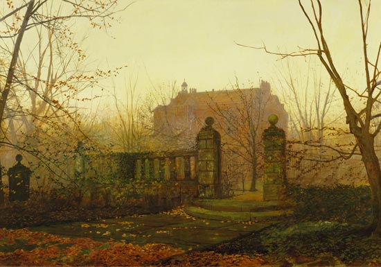 Autumn Morning à John Atkinson Grimshaw