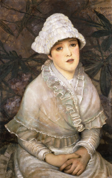 Dame in weiß (My Wee White Rose) à John Atkinson Grimshaw