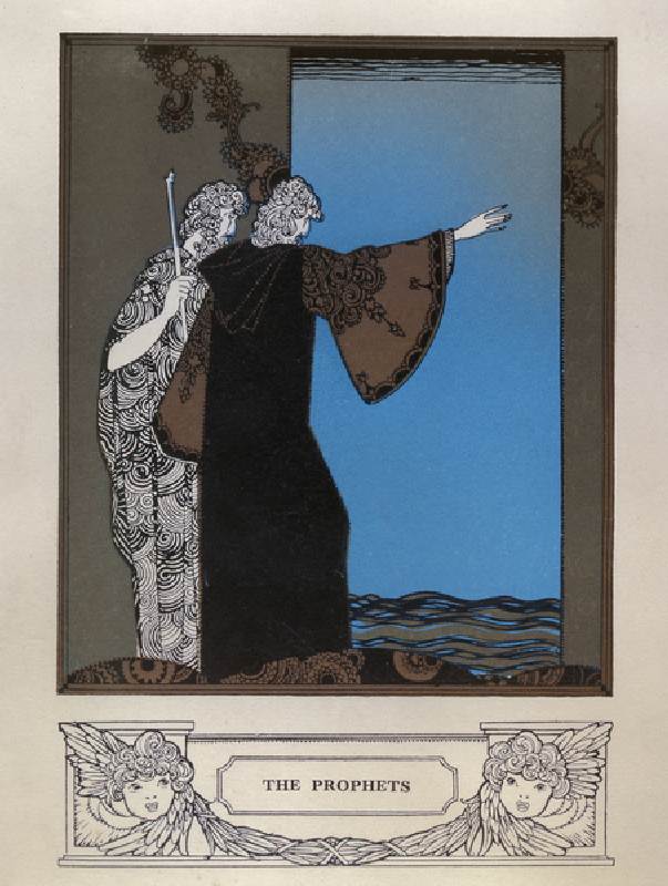 The Prophets from Everyman, published by Chapman & Hall, 1925 (colour litho) à John Austen