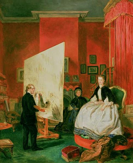 Frith in his Studio à John Ballantyne