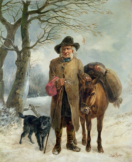 Gathering winter fuel à John Barker