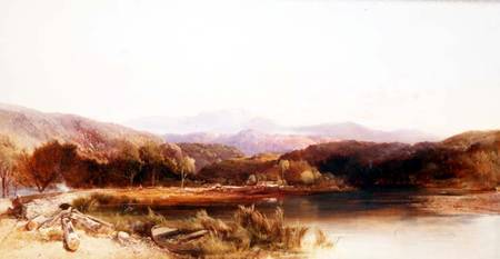 The River Tallock near Loch Lomond à John Berney Ladbrooke