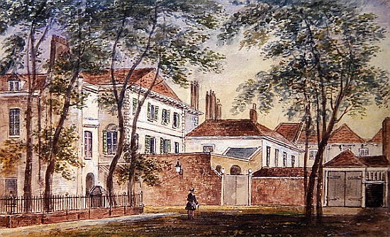 View of the House and Museum of the Late Duchess of Portland (1715-1785) 1796 à John Bromley
