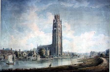 Boston Stump: view from the South-west à John Buckler