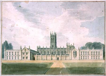 Magdalen College, Oxford à John Buckler