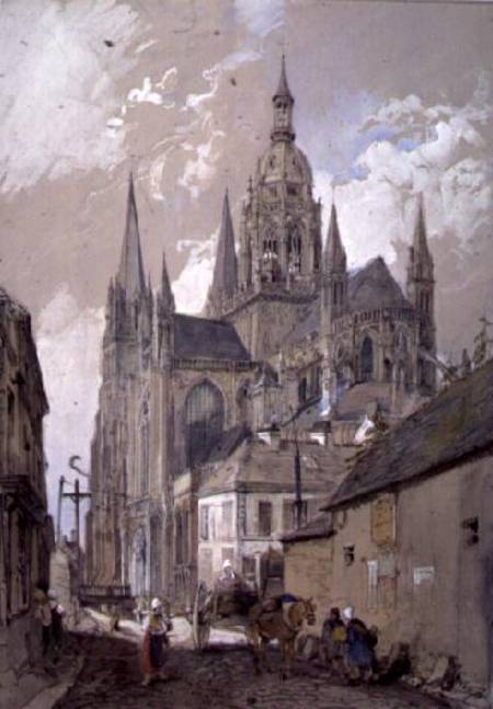 Bayeux Cathedral, View from the South East à John Burgess