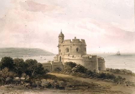 St. Mawes Castle, Cornwall à John Chessell Buckler
