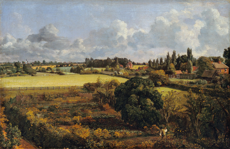 Golding Constable's Kitchen Garden à John Constable