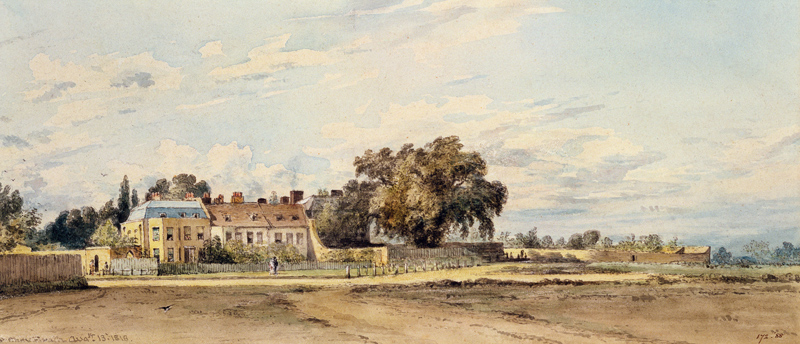 Houses at Putney Heath à John Constable
