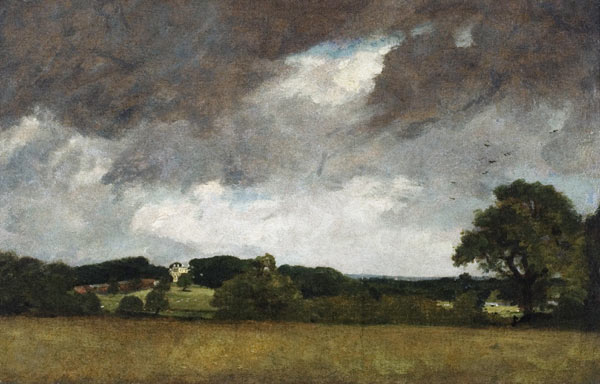 Malvern Hall from the South-West à John Constable