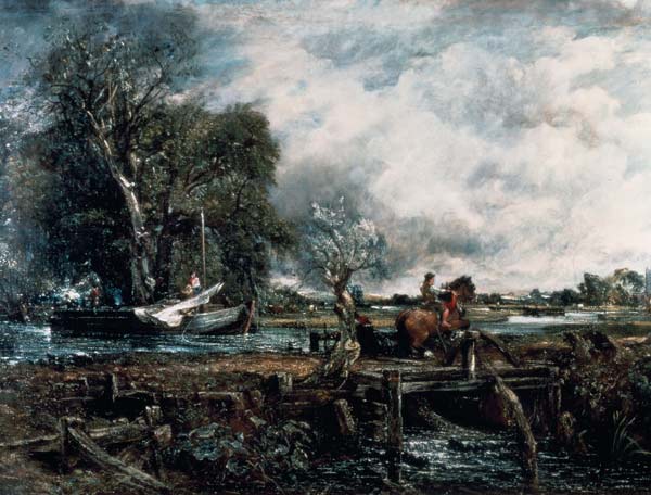 Le cheval sautant à John Constable
