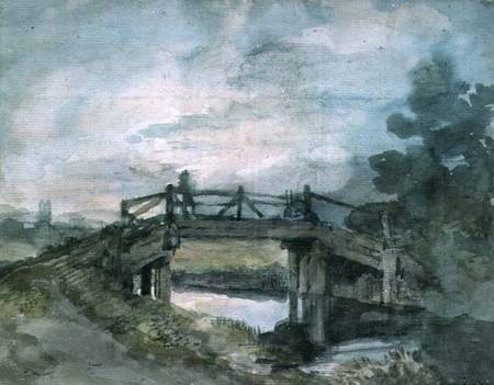 A Bridge over the Stour à John Constable