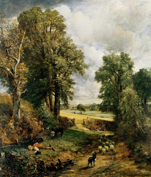 Le champ de maïs à John Constable