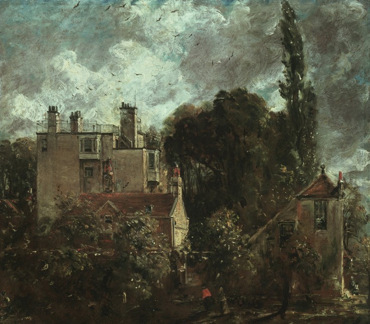 The Grove, or the Admiral's House in Hampstead à John Constable