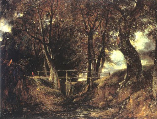 Helmigham petite vallée boisée à John Constable