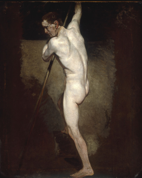 J.Constable, Male Nude, c.1808. à John Constable