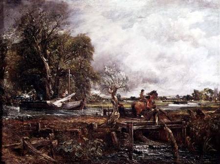 The Leaping Horse à John Constable