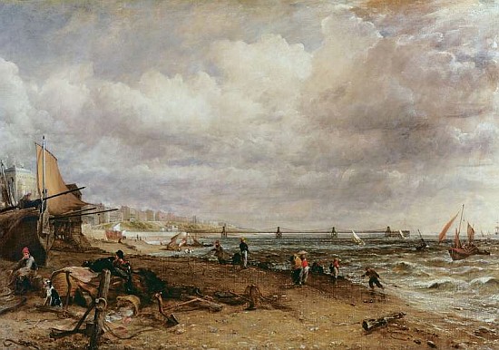 Marine Parade and Old Chain Pier à John Constable
