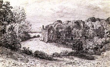Netley Abbey à John Constable