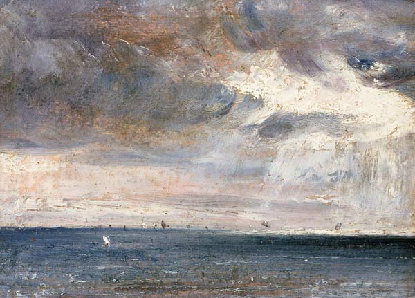Étude de la mer et du ciel (Une tempête au large de la côte sud) à John Constable
