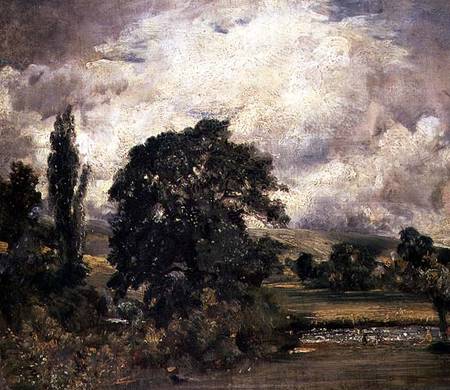 Water Meadows Near Salisbury à John Constable