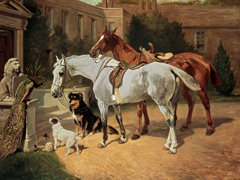Horses and Dogs à John Emms