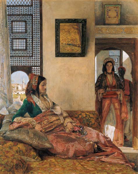 Life in the harem, Cairo à John Frederick Lewis